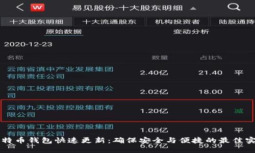 比特币钱包快速更新：确保安全与便捷的最佳实践